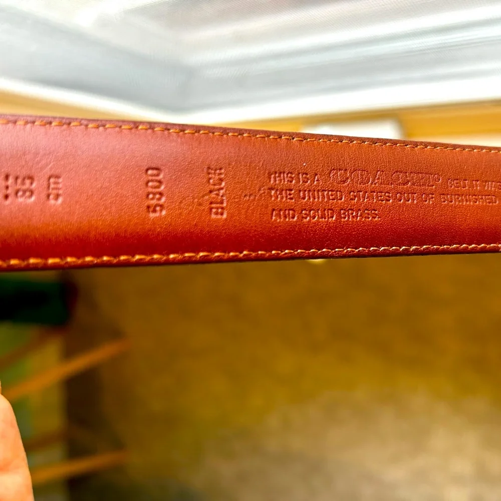 Coach belt - Picture 4 of 7